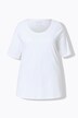 Camiseta, línea A, cuello redondo, media manga