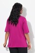 T-shirt, A-form, rund hals, korte ærmer
