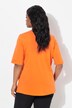 T-shirt, A-form, V-udskæring, korte ærmer