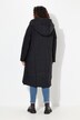 HYPRAR puffer-mantel, 2-weg zipper, opstaande kraag, gerecycled