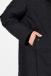 HYPRAR puffer-mantel, 2-weg zipper, opstaande kraag, gerecycled