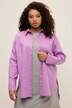 Chemise oversize à manches longues, ourlet plus long dans le dos