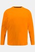 Langarmshirt, Flammjersey, Rundhals, bis 8 XL