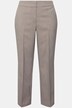 Pantalon Sophie chiné, jambe droite. Pinces et taille confortable.