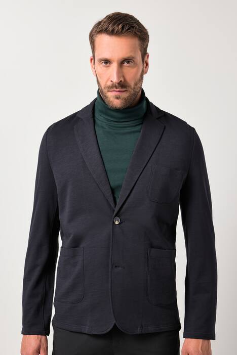JP1880 sweatjasje, business, sweatstof van slubgarens, opgestikte zakken, tot 7XL