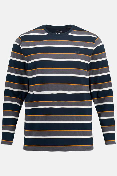 Pyjamas, Homewear, OEKO-TEX, stribet, todelt, langærmet overdel med striber, lange bukser, op til 8 XL