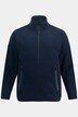 Fleece jas, opstaande kraag, functionele rits