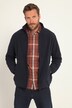 Fleece jas, opstaande kraag, functionele rits