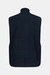 Fleece vest, buikfit, opstaande kraag, kangoeroezak, tot 8 XL