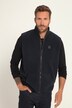 Fleece vest, buikfit, opstaande kraag, kangoeroezak, tot 8 XL