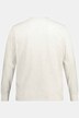 Henley, Langarm, Strukturjersey, Rundhals, Knopfleiste, bis 8 XL