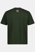 T-shirt# à manches courtes, col rond et imprimé de Noël