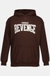STHUGE-hettegenser, oversized, syrevasket, brysttrykk, opptil 8XL