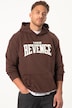 STHUGE-hettegenser, oversized, syrevasket, brysttrykk, opptil 8XL