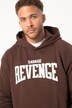 STHUGE-hettegenser, oversized, syrevasket, brysttrykk, opptil 8XL