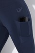 3/4 leggings, læglange, høj talje, hurtigtørrende