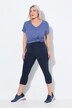3/4 leggings, læglange, høj talje, hurtigtørrende