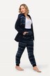 Pantalón de estar por casa, estampado noruego, felpa, material reciclado