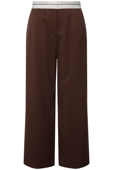 Pleated Stretch-Fit Pants
