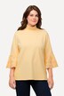 Sweatshirt, Spitze, Stehkragen, 3/4-Arm, Biobaumwolle