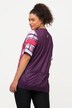 Maillot de cyclisme à manches courtes et col montant. Coupe slim, carreaux et poches.