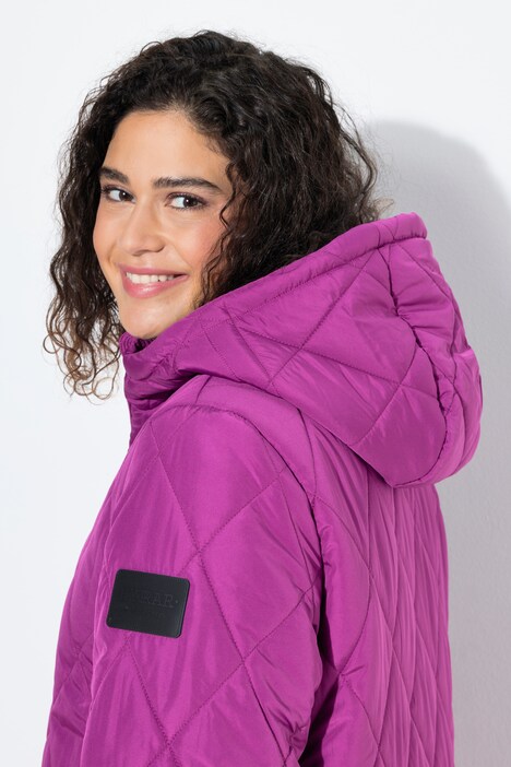 Manteau matelassé léger, imperméable, fermeture éclair à double sens