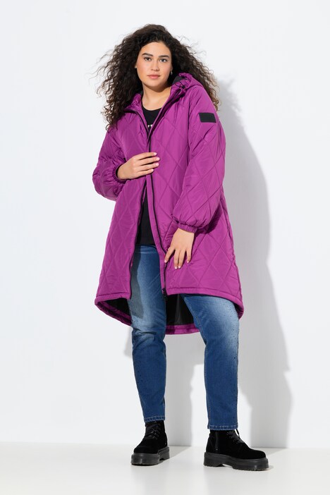 Manteau matelassé léger, imperméable, fermeture éclair à double sens
