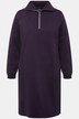 Sweatkleid, Troyerkragen, Reißverschluss, Langarm