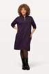 Sweatkleid, Troyerkragen, Reißverschluss, Langarm