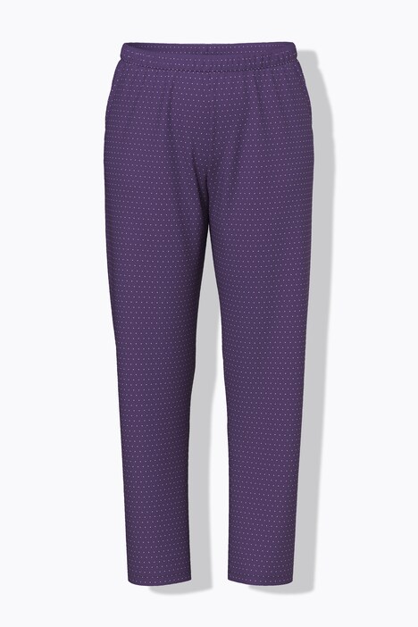 Pyjama, tweedelig, stippen, korte mouw