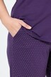 Pyjama deux pièces, pantalons à pois & T-shirt manches courtes