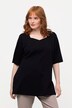 Pima Cotton Sweetheart Neckline Short Sleeve Tee
