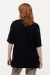 Pima Cotton Sweetheart Neckline Short Sleeve Tee