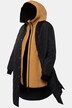 2-i-1-vattert jakke, ekstra softshell-innlegg, strikket krage