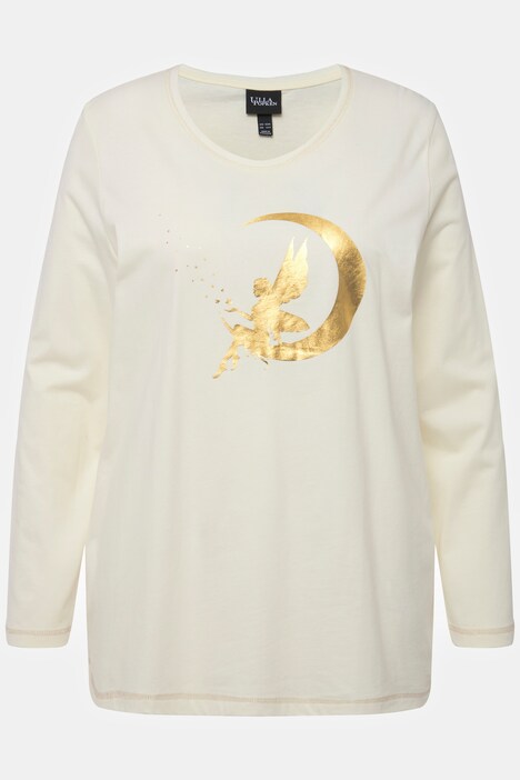 Astro Motif Metallic Gold Pajama Set