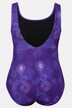 Costume da bagno senza coppe morbide con meduse e drappeggio