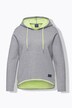 Hoodie, doubleface, hette, lange ermer