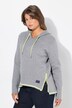 Hoodie, doubleface, hette, lange ermer