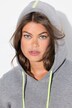 Hoodie, doubleface, hette, lange ermer
