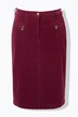 Corduroy rok Mony, ritszakken, comfortabele tailleband