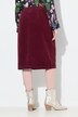 Corduroy rok Mony, ritszakken, comfortabele tailleband