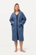 Loungewear-Langjacke, Oversized, offene Form, kuschelweich