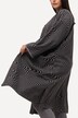 Lang loungewear-jakke, oversized, åpen fasong, koselig myk