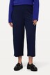Sweat-culotte Sienna med smalle ben, struktur og elastisk linning