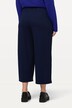 Sweat-culotte Sienna med smalle ben, struktur og elastisk linning