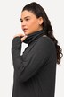 Pull à col rond et manches longues avec passe-pouces intégré, très doux, snood