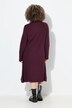 Lange pullover, A-lijn, opstaande kraag, lange mouwen