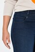 Jeans met hoge taille, slim