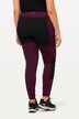 Wander-Leggings, Zipptasche, High Waist, Elastikbund