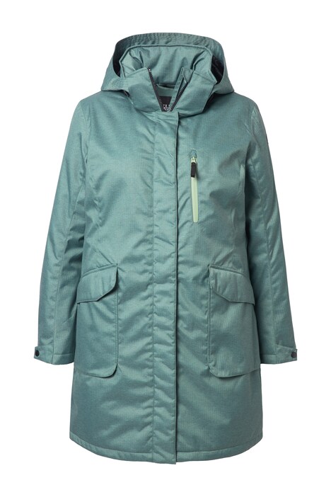 HYPRAR outdoor parka, kapuce, A střih, zateplená
